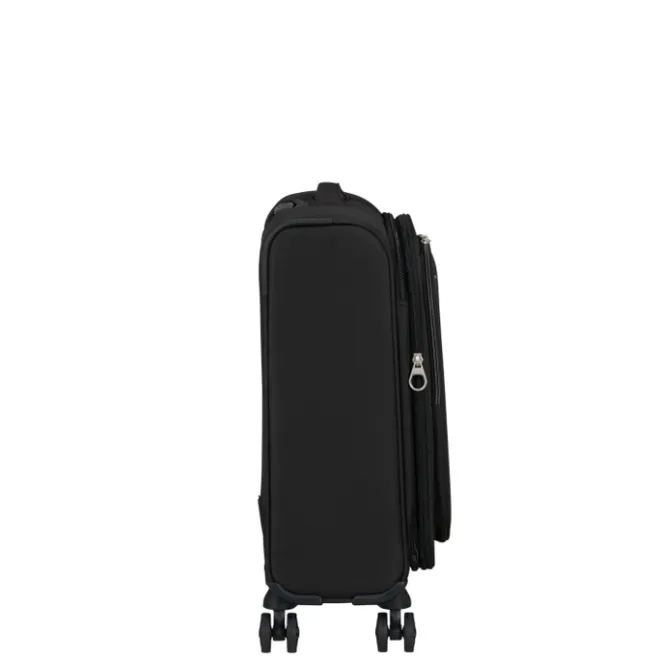 Best American Tourister Cloudrider Spinner S Expandable TSA jet black