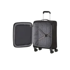 Best American Tourister Cloudrider Spinner S Expandable TSA jet black