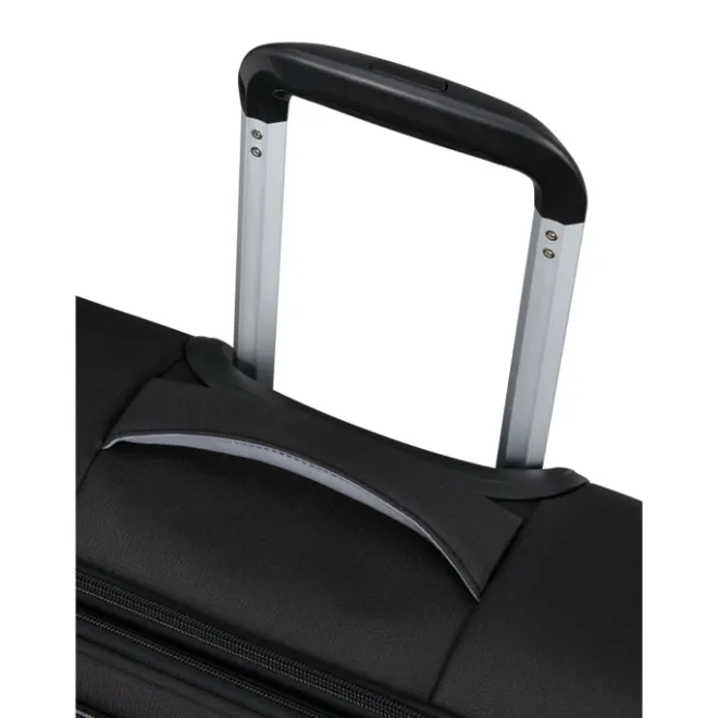 Best American Tourister Cloudrider Spinner S Expandable TSA jet black
