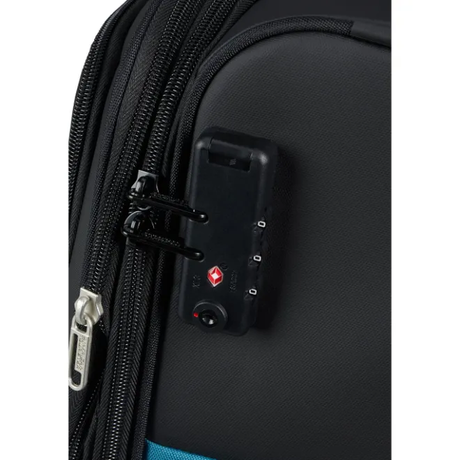 Online American Tourister Daring Dash Spinner S EXP black/blue