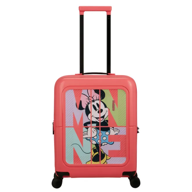 Best American Tourister Dashpop Disney Spinner 55/20 Exp TSA minnie pop letters
