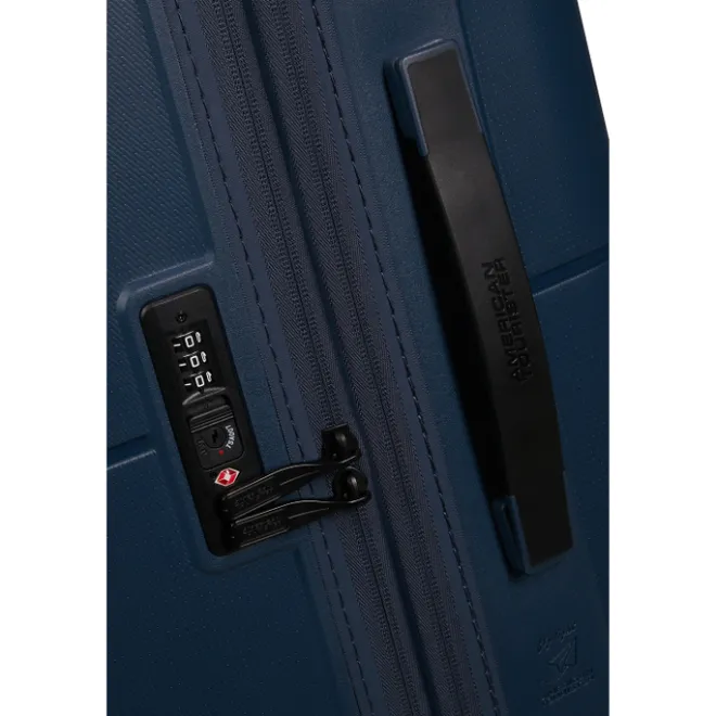 New American Tourister Dashpop Spinner 67 Exp midnight blue