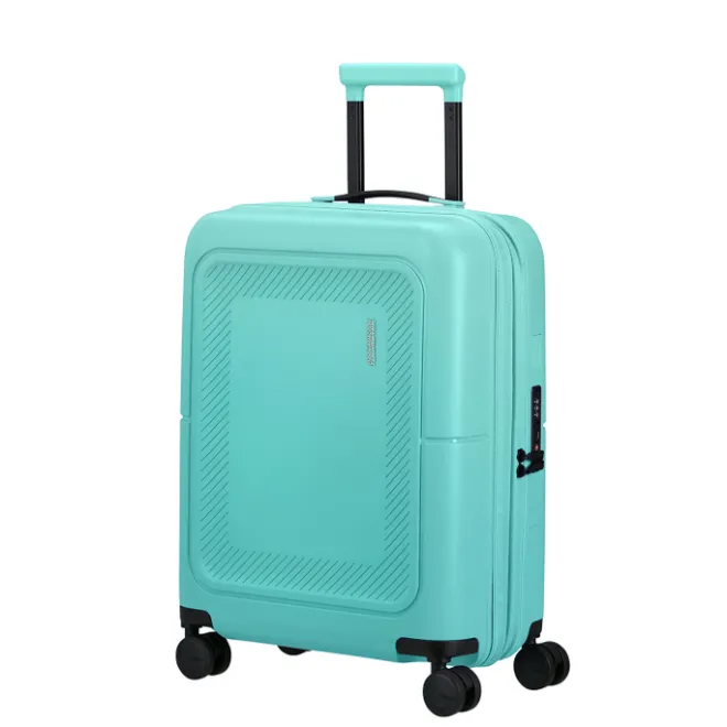 Outlet American Tourister Dashpop Spinner 55 Exp aqua sky