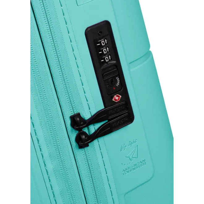 Outlet American Tourister Dashpop Spinner 55 Exp aqua sky