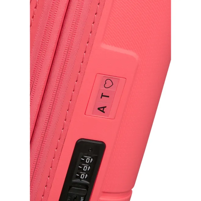 New American Tourister Dashpop Spinner 55 Exp sugar pink