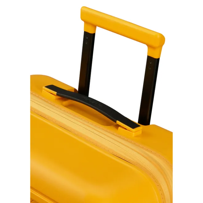 Clearance American Tourister Dashpop Spinner 77 Exp golden yellow
