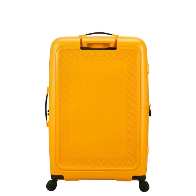 Clearance American Tourister Dashpop Spinner 77 Exp golden yellow