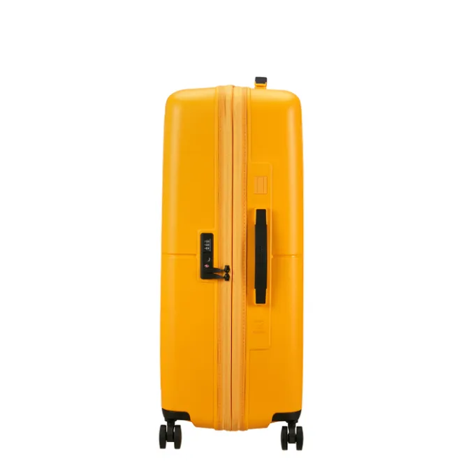 Clearance American Tourister Dashpop Spinner 77 Exp golden yellow