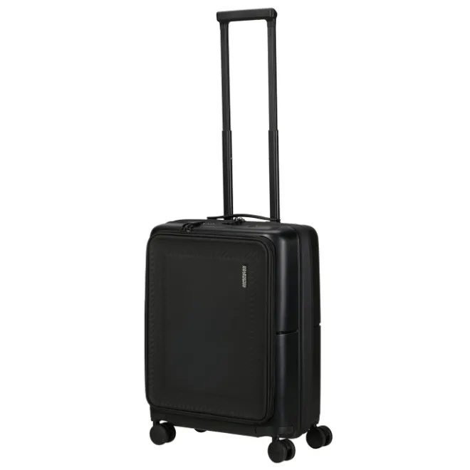 Hot American Tourister Dashpop Spinner 55/20 Exp Frontl. true black