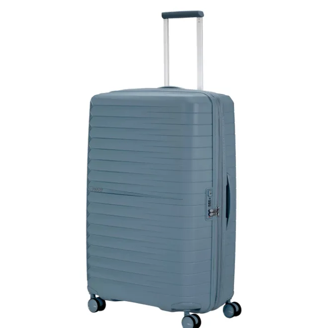 Clearance American Tourister FastForward Spinner 78/29 TSA Exp steel blue