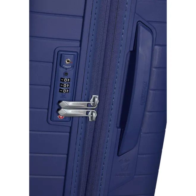 Clearance American Tourister FastForward Spinner 55/20 TSA Exp dusk purple