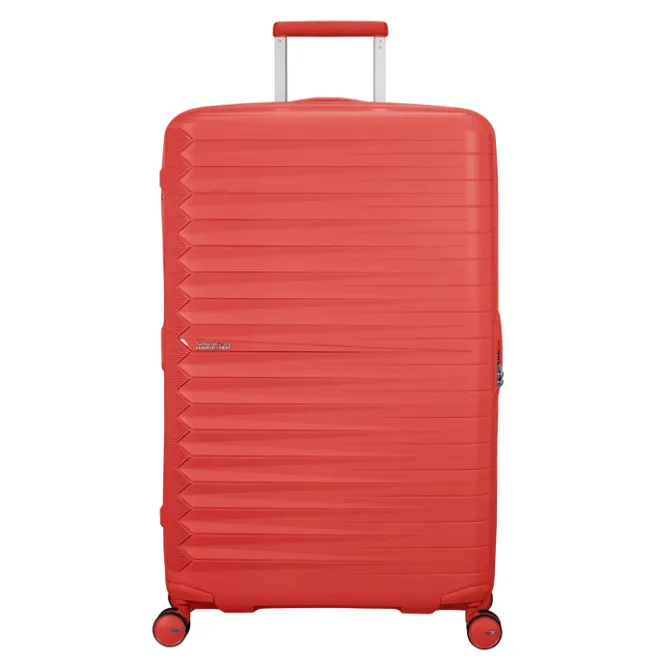 Sale American Tourister FastForward Spinner 78/29 TSA Exp sunset coral