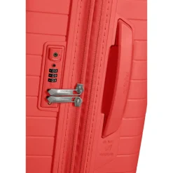 Sale American Tourister FastForward Spinner 78/29 TSA Exp sunset coral