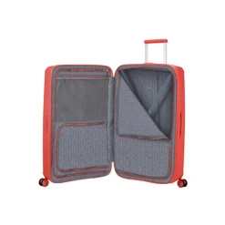 Sale American Tourister FastForward Spinner 78/29 TSA Exp sunset coral
