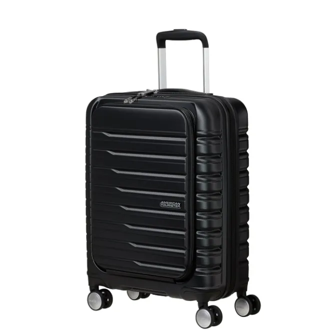 Discount American Tourister Flashline Spin. 55/20 Frontloader Cabin Trolley shadow black