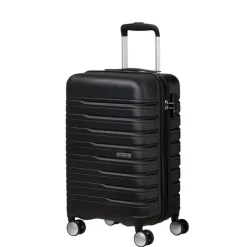 Clearance American Tourister Flashline Spin. 55/25 Cabin Trolley shadow black