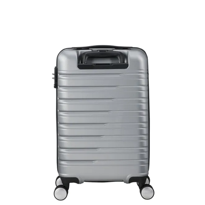 Outlet American Tourister Flashline Spin. 55/25 Cabin Trolley sky silver
