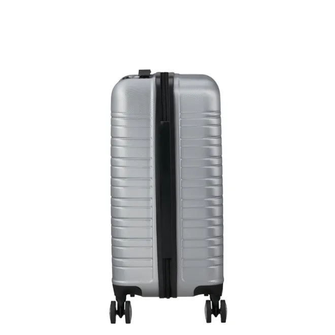 Outlet American Tourister Flashline Spin. 55/25 Cabin Trolley sky silver
