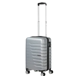 Outlet American Tourister Flashline Spin. 55/25 Cabin Trolley sky silver