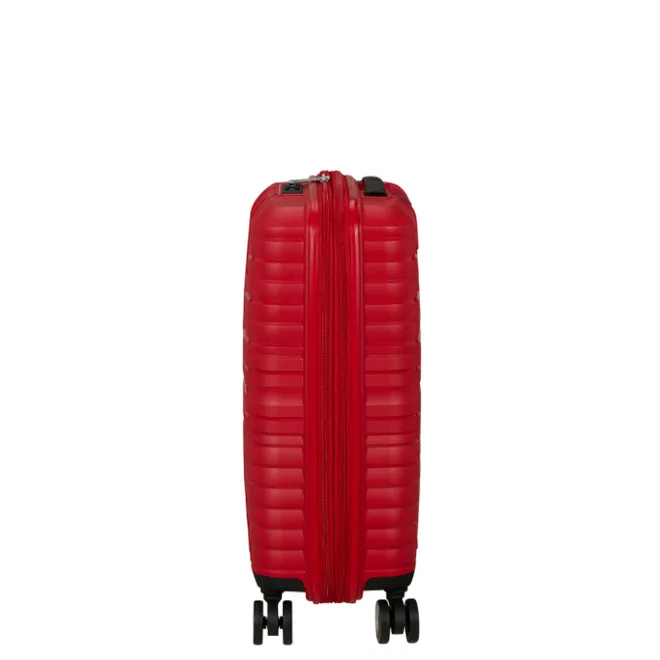 Online American Tourister Flytwist Spinner Cabin Trolley 55 cm Exp. true red