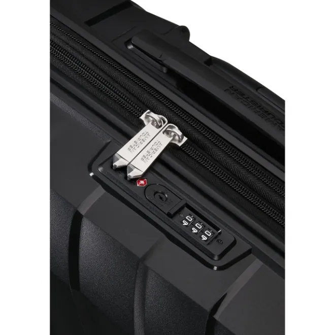 Best American Tourister Flytwist Spinner 78/29 TSA Expandable shadow black
