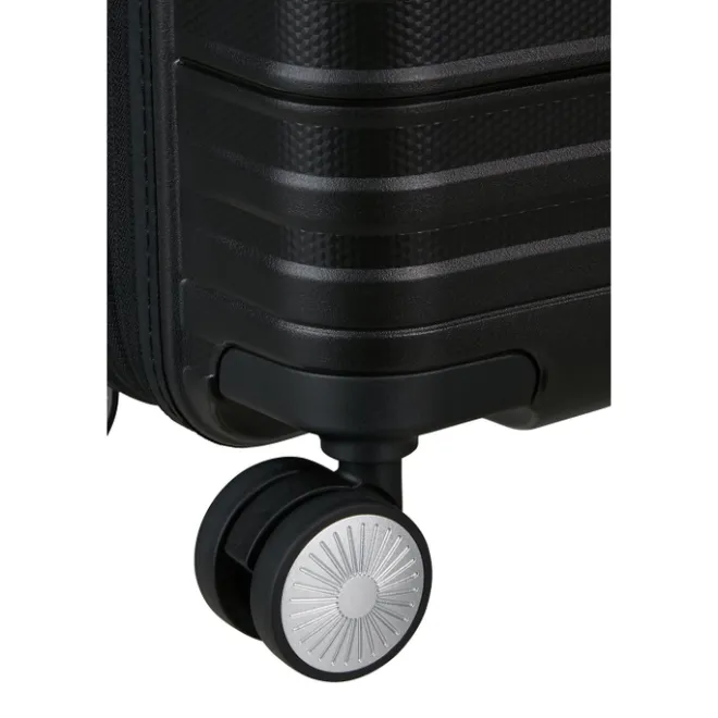 Online American Tourister Hello Cabin Spinner 55 EXP Coated black/lime