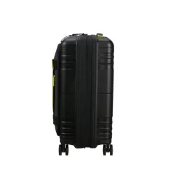 Online American Tourister Hello Cabin Spinner 55 EXP Coated black/lime