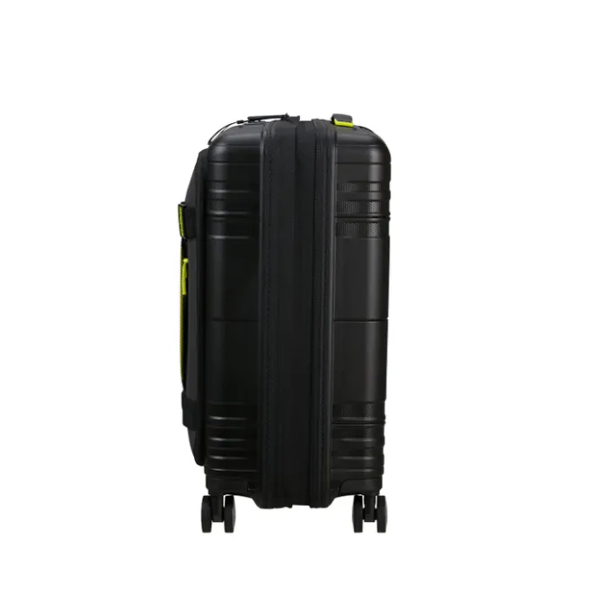 Online American Tourister Hello Cabin Spinner 55 EXP Coated black/lime