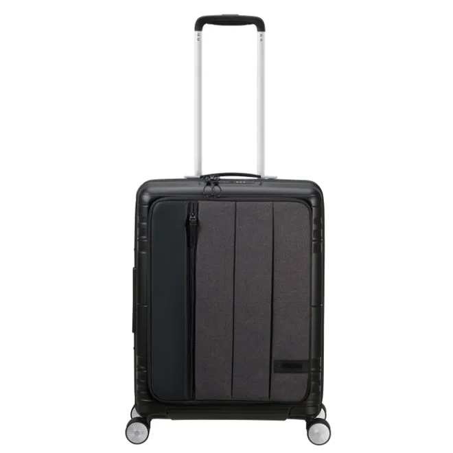 Hot American Tourister Hello Cabin Spinner 55 EXP grey melange