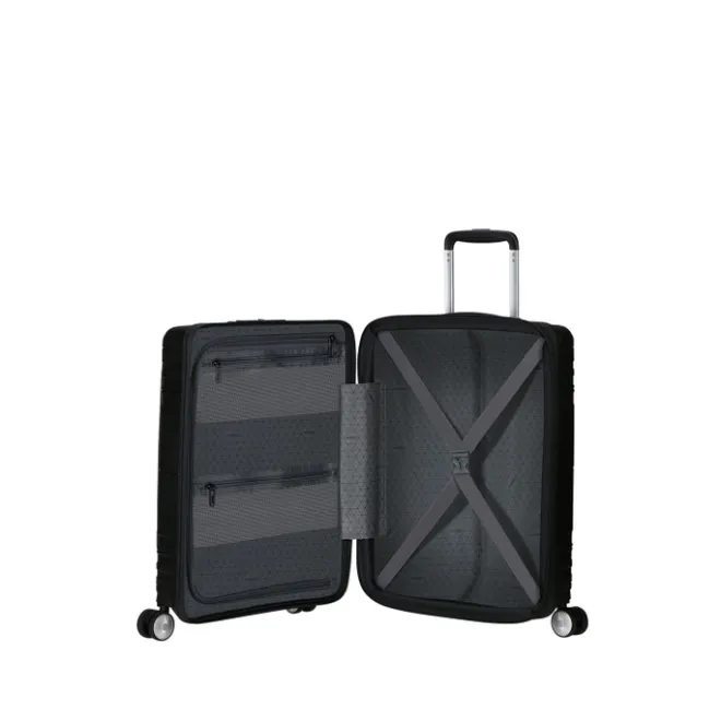 Hot American Tourister Hello Cabin Spinner 55 EXP grey melange