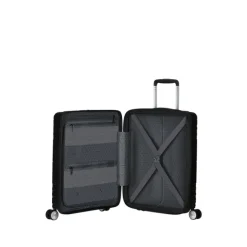 Clearance American Tourister Hello Cabin Spinner 55 EXP onyx black