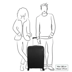 Sale American Tourister Rejoy Spinner 68/25 TSA electric yellow