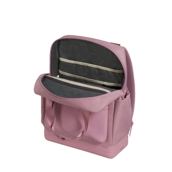 New American Tourister Soulpack Business Backpack Tote 15" lilas pink