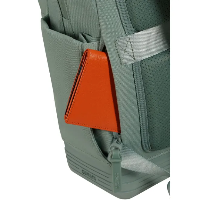 Hot American Tourister Soulpack Business Backpack Tote 15" iceberg green