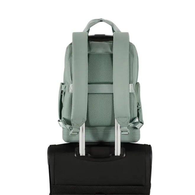 Hot American Tourister Soulpack Business Backpack Tote 15" iceberg green