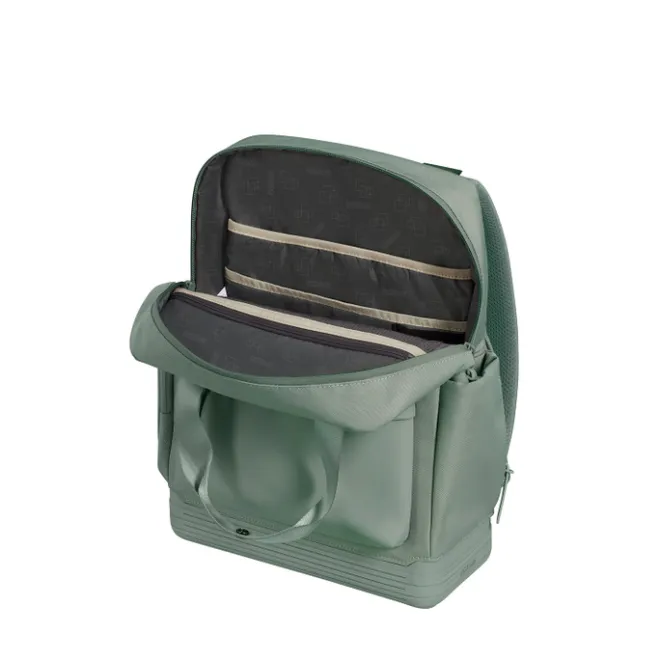 Hot American Tourister Soulpack Business Backpack Tote 15" iceberg green
