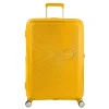Best American Tourister Soundbox Spinner 77 Expandable golden yellow