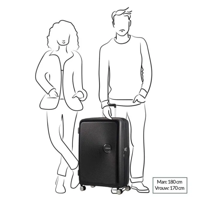 Best American Tourister Soundbox Spinner 77 Expandable golden yellow