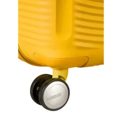 Best American Tourister Soundbox Spinner 77 Expandable golden yellow