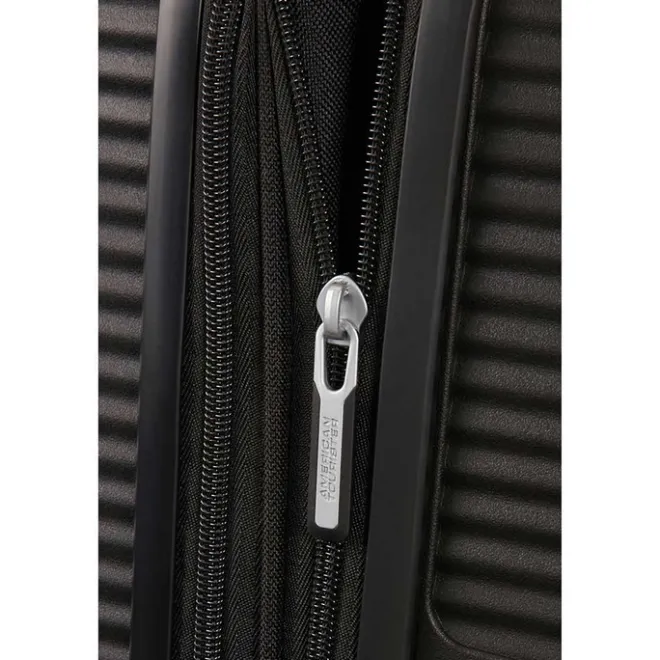 Outlet American Tourister Soundbox Spinner 55 Expandable bass black