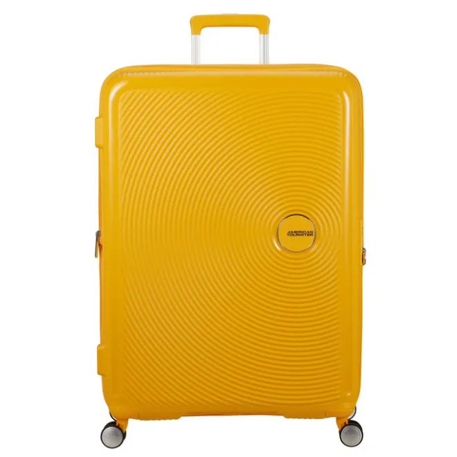 Online American Tourister Soundbox Spinner 80/30 TSA Expandable golden yellow