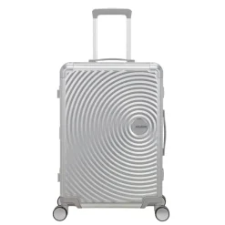 New American Tourister Soundbox Alu Spinner 68/25 TSA silver