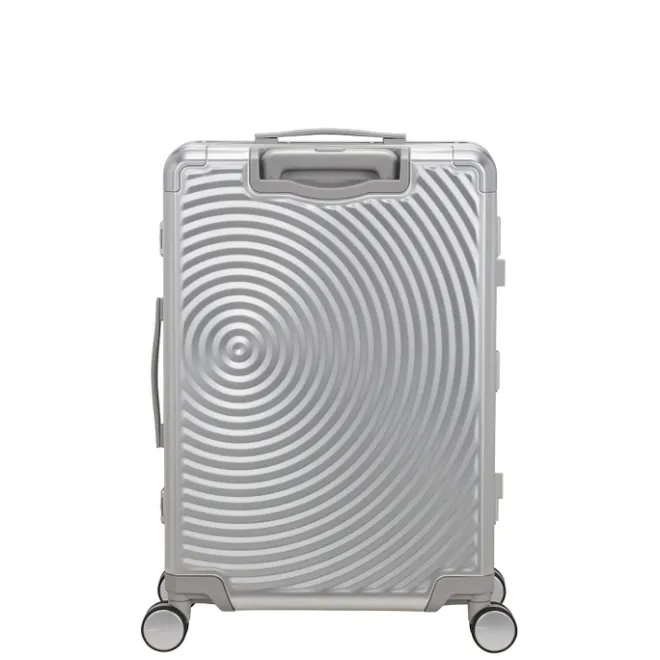 New American Tourister Soundbox Alu Spinner 68/25 TSA silver