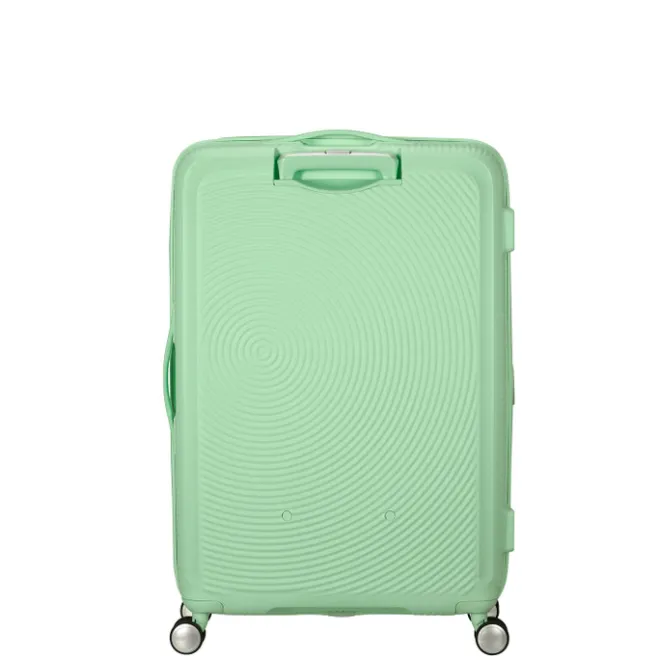 Best American Tourister Soundbox Spinner 77/28 TSA Expandable pastel green