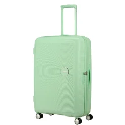 Best American Tourister Soundbox Spinner 77/28 TSA Expandable pastel green