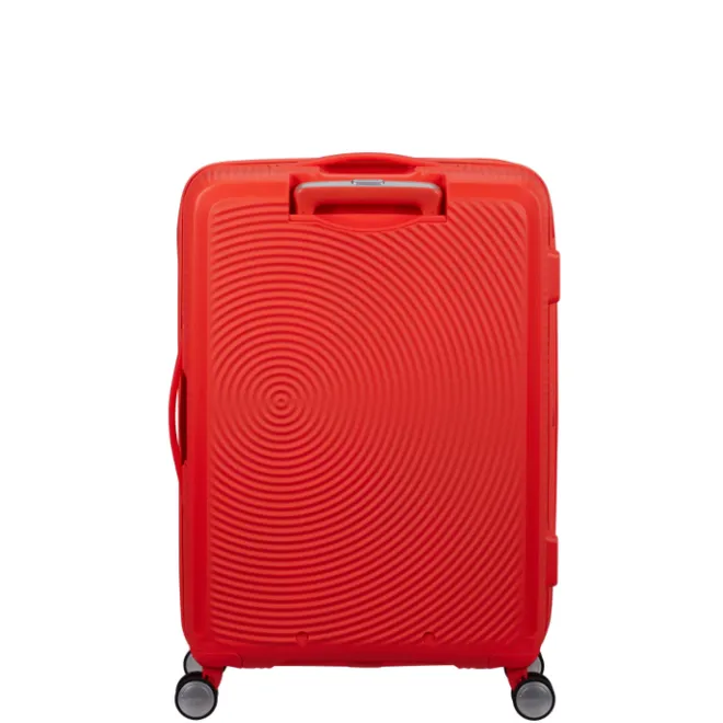 Outlet American Tourister Soundbox Spinner 67/24 TSA Expandable neon orange