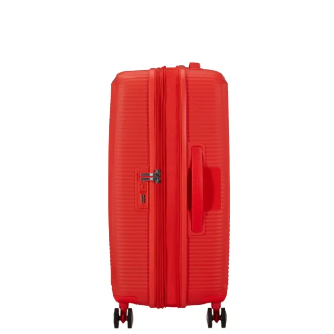 Outlet American Tourister Soundbox Spinner 67/24 TSA Expandable neon orange