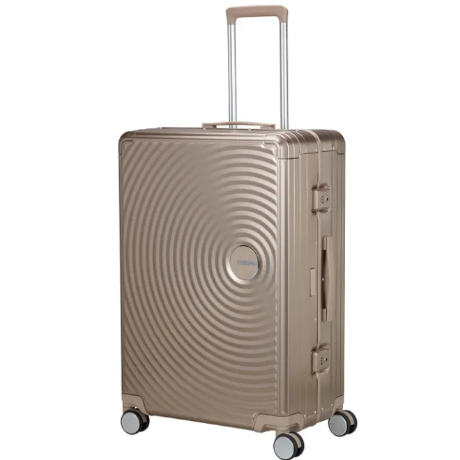 Online American Tourister Soundbox Alu Spinner 77/28 TSA bronze