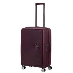 Discount American Tourister Soundbox Spinner 67/24 TSA Expandable wild cherry