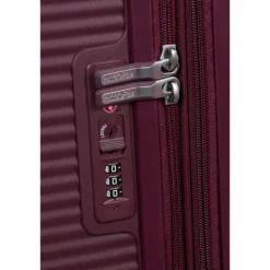 Discount American Tourister Soundbox Spinner 67/24 TSA Expandable wild cherry